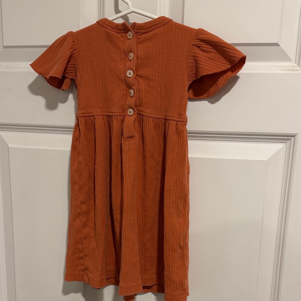 Kate Quinn Terracotta Kids Dress - Picture 5 of 5